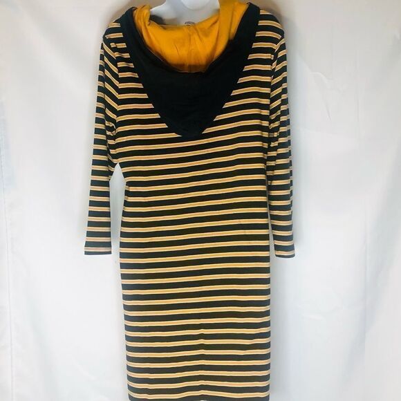 Tommy Hilfiger Denim Striped Hooded Dress - Picture 2 of 7
